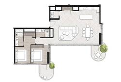 2 bedroom apartment